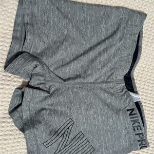 Nike Pro Gray Shorts